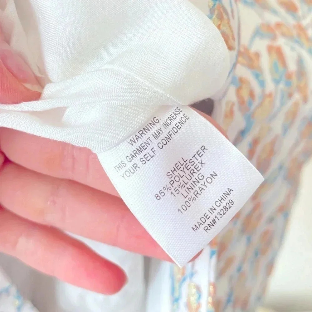 Song of Style Blue and White Midi Dress - Picture 9 of 10